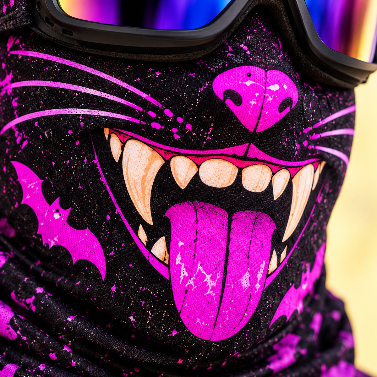 Scary Clown, Stitched Monster & Pumpkin Face Mask - Halloween Balaclava - Gift For Horror Fans