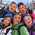 Funny Character Face Ski Mask - Realistic Printed Balaclava - Winter Gift For Skiers, Snowboarders, Friends & Couples