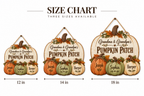 Personalized Pumpkin Patch Wood Sign for Grandparents