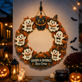 Personalized Halloween Wood Sign – Grandpa & Grandma’s Boo Crew