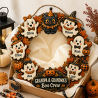 Personalized Halloween Wood Sign – Grandpa & Grandma’s Boo Crew