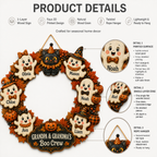 Personalized Halloween Wood Sign – Grandpa & Grandma’s Boo Crew